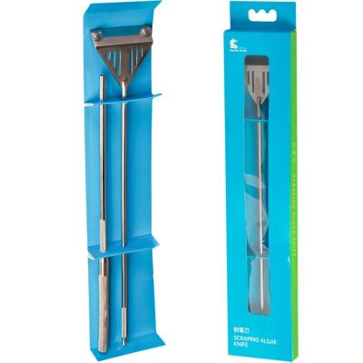 Скребок для акваріумного скла Chihiros Algae Scraper 65 см з нержавіючої сталі з 10 змінними лезами