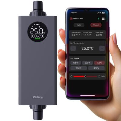 Нагрівач зовнішній Chihiros Heater Pro 12/16мм, 10-1000W з керуванням через додаток