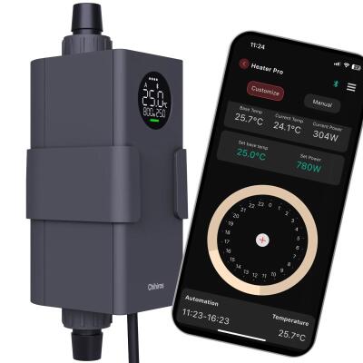 Нагрівач зовнішній Chihiros Heater Pro 12/16мм, 10-1000W з керуванням через додаток