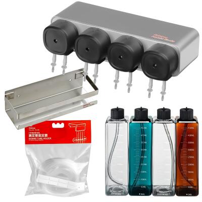 Повний комплект автоматичної системи дозування Chihiros Dosing System для акваріума (помпа, пляшки, тримач, шланг)