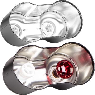 Светильник сдвоенный Terrario SunFusion Duo с двумя керамическими патронами E27, 2 x 150Вт