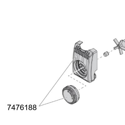 Кришка насоса для EHEIM compactON 1000 з регулятором (7476188)