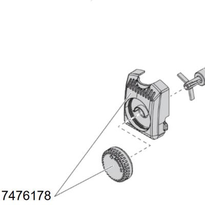 Кришка насоса для EHEIM compactON300, 600 з регулятором (7476178)