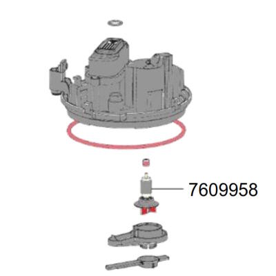 Ротор (импеллер) для внешнего фильтра Eheim classicVARIO+e 250 (2214) (7609958)