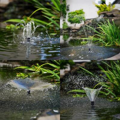 Насос-фонтан з подвійним фільтром Kruger Meier FusionX 1200 для декоративного ставка 3-в-1 (600 л/г)