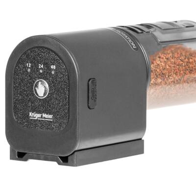 Автоматическая кормушка для рыб Kruger Meier AquaBrillo 90 с аккумулятором и тремя режимами кормления