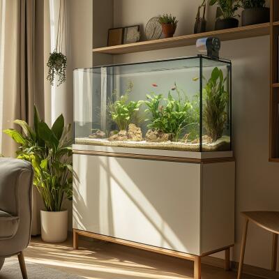 Автоматическая кормушка для аквариума Kruger Meier AquaMinio 250 с двумя камерами, питанием от батареек