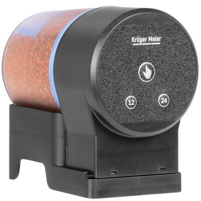 Автоматическая кормушка для аквариума Kruger Meier AquaMinio 250 с двумя камерами, питанием от батареек