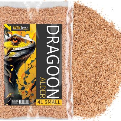 Натуральна деревна підстилка Aventerra DRAGOON Alder Small 4л для рептилій, павуків і гризунів