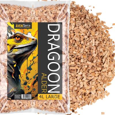 Натуральна деревна підстилка Aventerra DRAGOON Alder Large 4 л для великих тераріумів, рептилій, гризунів і павуків