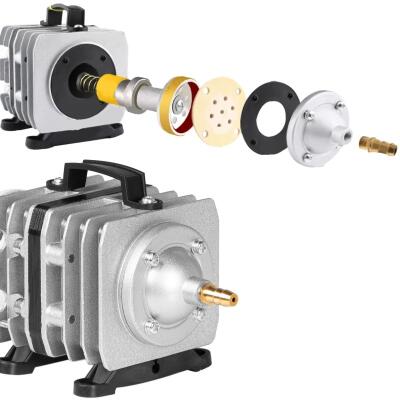 Компресор Kruger Meier OxyPure Breeze 4800 для ставка 2400 л/год з розподільником на 6 виходів