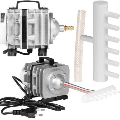 Компресор Kruger Meier OxyPure Breeze 4800 для ставка 2400 л/год з розподільником на 6 виходів