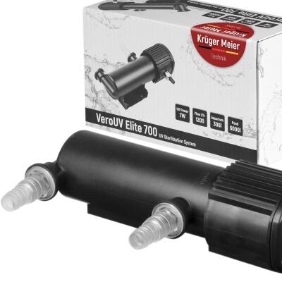 Стерилізатор Kruger Meier VeroUV Elite 700 7W для акваріумів до 300 л і ставків до 6000 л