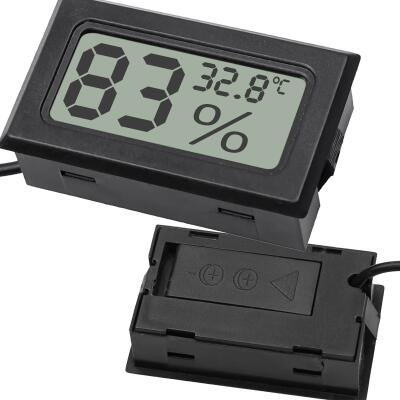 Цифровой термометр-гигрометр Kruger Meier Elonipac LCD с датчиком на кабеле 200 см