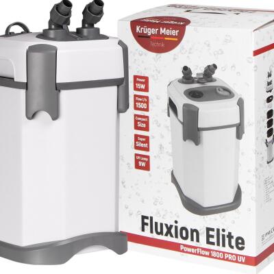 Зовнішній фільтр Kruger Meier Fluxion Elite 1800 UVC PRO для акваріумів 120-350 літрів