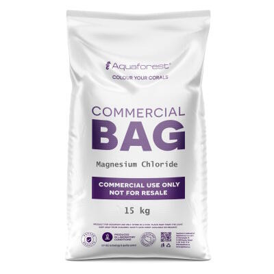 Поддержание уровня магния (Mg) в морских аквариумах Aquaforest Magnesium commercial bag 15кг