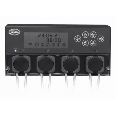 Дозатор добрив четирьохканальний Aqua Nova 4x50 мл/хв (NXDP-4)
