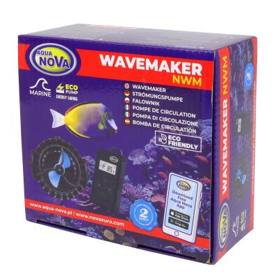 Помпа течії Aqua Nova NWM-3000 3000 л/год з контролером Wi-Fi для морського акваріума