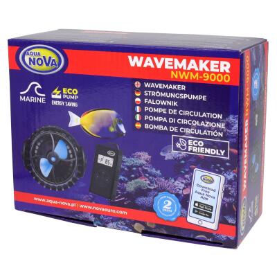 Помпа течії Aqua Nova NWM-9000 9000 л/год з контролером Wi-Fi для морського акваріума