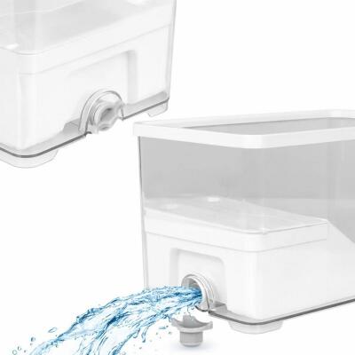 Тераріум-акваріум для черепахи Kruger Meier LagunaVerde Turtle Aquarium 30×18×18 см з островом і фільтром