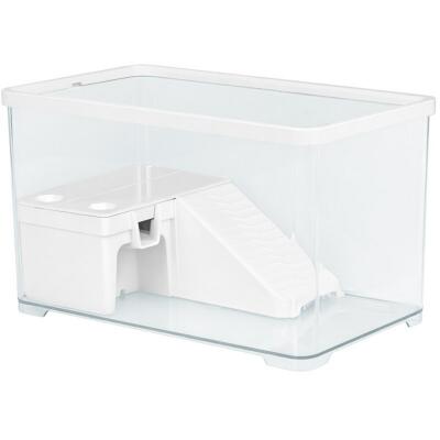 Тераріум-акваріум для черепахи Kruger Meier LagunaVerde Turtle Aquarium 30×18×18 см з островом і фільтром