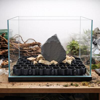 Решітка під ґрунт Kruger Meier Hardscape Grid 60x40 см для захисту дна акваріум