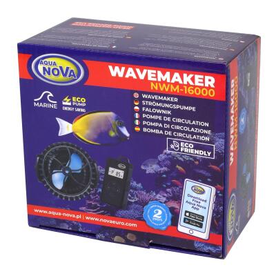 Помпа течії Aqua Nova NWM-16000 16000 л/год з контролером Wi-Fi для морського акваріума