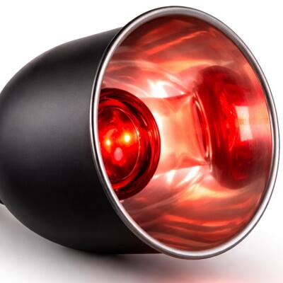 Светильник глубокий рефлекторный Terrario LUNOONE 2.0 E27 100W для локального обогрева террариумов