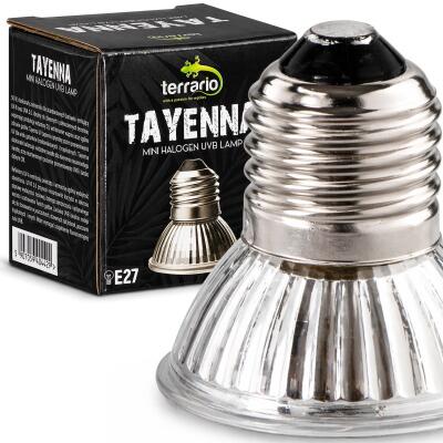 Лампа для тераріуму Terrario Tayenna 25W UVB 3.0 E27 для тропічних рептилій та амфібій