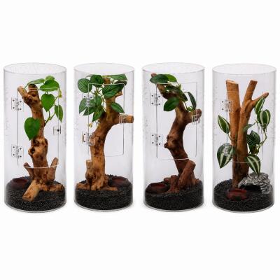 Тераріум для комах та павуків Hobby Terra Fix & Easy Insect Line 15×15×30 см акриловий 360° (36028)