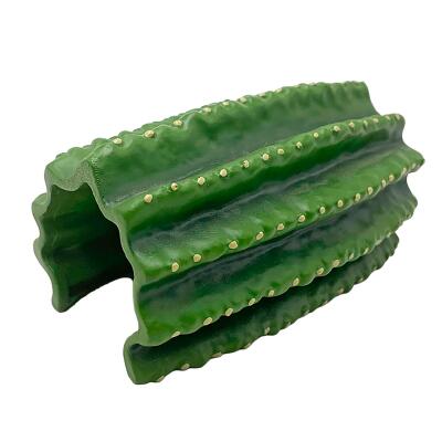 Декорация укрытия кактус Hobby Cactus Tube 1 13,5×8,5×7 см для террариума (36510)