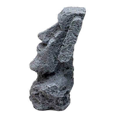 Декорація Hobby Moai Ora 1 12,5×11,5×17,5 см - статуя Моаї з укриттям для акваріума і тераріуму (41716)