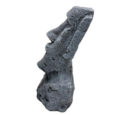 Декорація Hobby Moai Ora 2 15×12×22см - статуя Моаї з укриттям для акваріума і тераріуму (41718)
