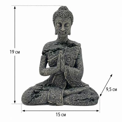 Декорація Hobby Zendo 15x9,5x19см - Zen-статуя для акваріума і тераріуму (41725)