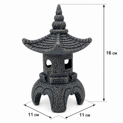 Декорація Hobby Maso Temple 11×11×16см для акваріума і тераріуму (41729)