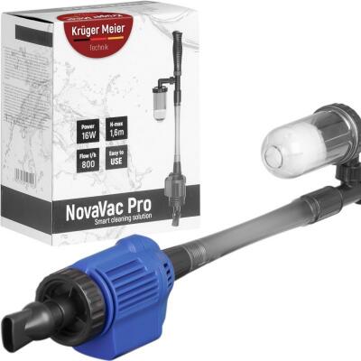 Сифон для акваріума Kruger Meier NovaVac Pro 4-in-1, 16 Вт, 800 л/год