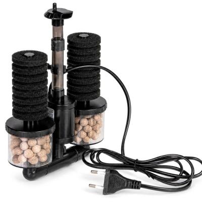 Внутрішній фільтр Kruger Meier AeroTwin BIO S для акваріума 20-60 л, 350 л/год, 3 Вт