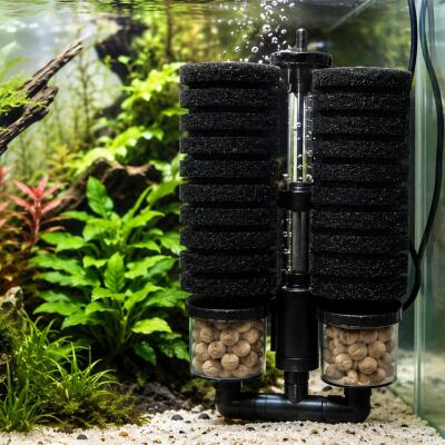 Внутрішній фільтр Kruger Meier AeroTwin BIO L для акваріума 60-120 л, 350 л/год, 3 Вт