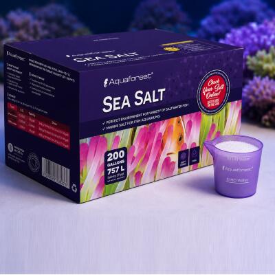 Сіль для морського акваріуму Aquaforest Sea Salt 25 кг для риб і м'яких коралів