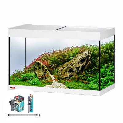 Акваріум Eheim vivaline LED 144 arctic 80×40×45 см з LED, фільтром і нагрівачем, без тумби (0613103)