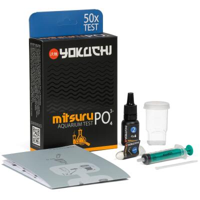 Тест на фосфати в акваріумній воді Yokuchi Mitsuru Aquarium Test PO4, 50 тестів