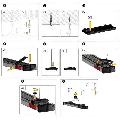 Трос подвески на один светильник Eheim PowerLED+ (4200060)