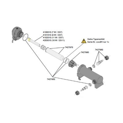 Cтерилизатор прудовый Eheim CLEARUVC-7 (5300010)
