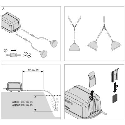 Компрессор для пруда Eheim AIR1000 (5321010)