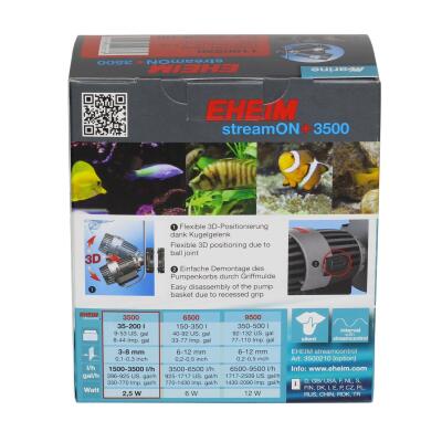 Помпа течії Eheim streamON+ 3500 (1180220)
