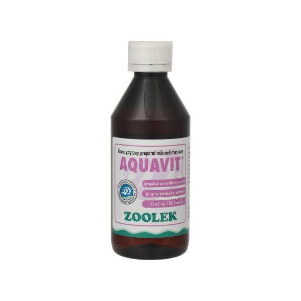Мікроелементна добавка Zoolek Aquavit 250мл (0118) для акваріума з 13 біоелементами