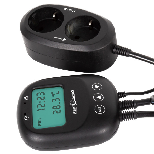 Цифровий термостат з таймером Repti-Zoo Digital Thermostat &amp; Timer (THC20) для тераріумів і акваріумів