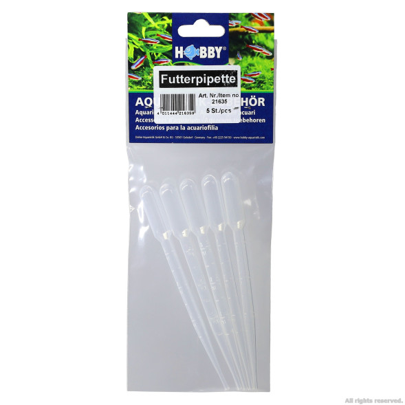 Піпетка Hobby Feeding dropper 155мм. 5шт. (21635)