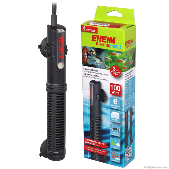 Нагрівач Eheim thermopreset 100W  (3654010)