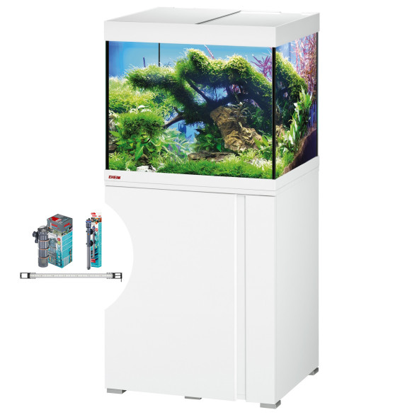 Акваріумний комплект Eheim vivaline LED 150 2x12W (LED) білий з тумбою (0613023)